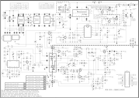 schematic diagrams lg lcd tv smps eay eay eay circuit diagram