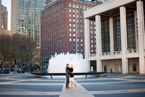 Engagement Photography Sarah And Philipp Lincoln Center New York