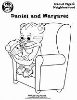 Coloring Daniel Tiger Pages Kids Pbs Printable Baby Margaret Print Neighborhood Rocks Chair Min Book Printables Color Sheets Birthday Village sketch template