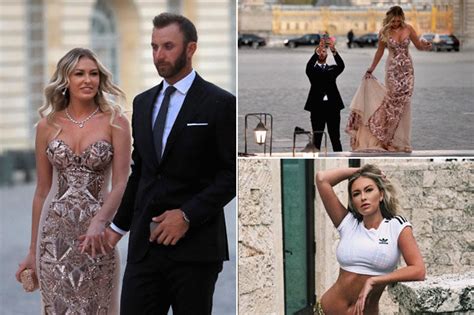 dustin johnson wag instagram star paulina gretzky wows in pics ahead of ryder cup daily star