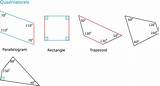 Polygon Quadrilateral Angles Pairs Quadrilaterals Polygons Classification Classify Ck sketch template