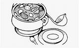Soup Coloring Drawing Bowl Chicken Mee Curry Stew Clipart Clipartkey Paintingvalley sketch template