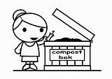 Colorear Para Dibujo Compost Coloriage Convertir La Dibujos Dessin Imágenes Grandes Descargar Educima Imprimir sketch template