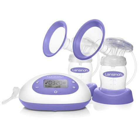 lansinoh signature pro double electric breast pump hospital strength