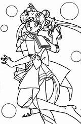 Coloring Usagi Tsukino Sailor Pages Mercury Moon Anime Color Categories Manga Getcolorings Printable sketch template