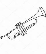 Trombeta Trumpet Colorironline sketch template