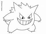 Gengar Coloring Pokemon Pages Color Printable Para Ausmalbilder Dibujos Colorir Google Desenhos Hellokids Zeichnen Mega Malen Zum Ausmalen Genger Print sketch template