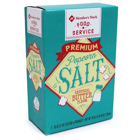 premium popcorn salt 4 2 lbs 3 oz cartons