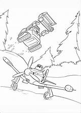 Planes Coloring Pages Fun Kids Rescue Fire sketch template