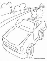 Coloring Highway Car Pages Mini Kids Cars Choose Board Template Bestcoloringpages sketch template