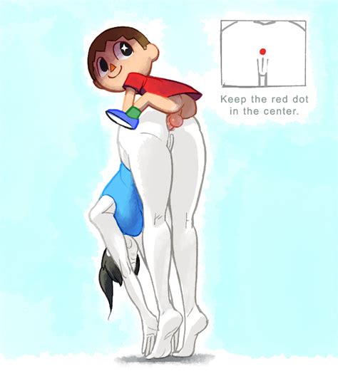 Instantfap Villager And Wii Fit Trainer Working Out