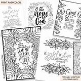 Coloring Scripture Philippians Bluechairblessing Bookmarks P576 sketch template