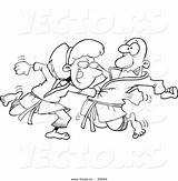Karate Punching Fist Leishman Toonaday sketch template