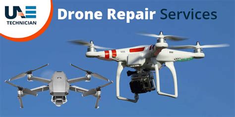 professional drone repair service  dubai uae technician
