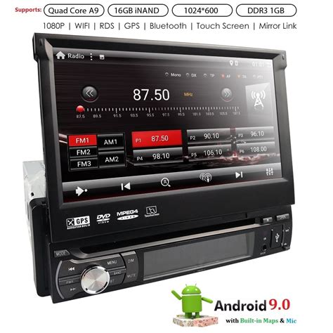 din car radio android multimedia player autoradio  din  touch screen gps bluetooth fm wifi