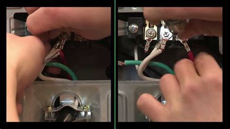 Electric Dryers Connecting A 4 Wire Power Supply Cord Youtube