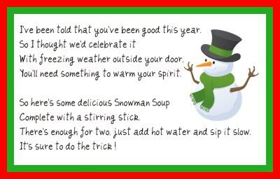 snowman soup