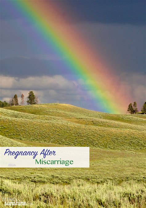 pregnancy after miscarriage seeing sunshine blog