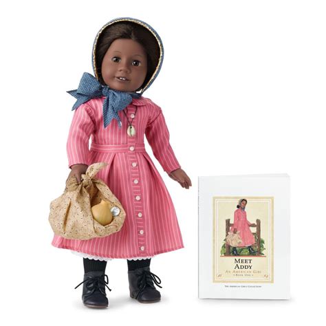American Girl Addy Doll And Book