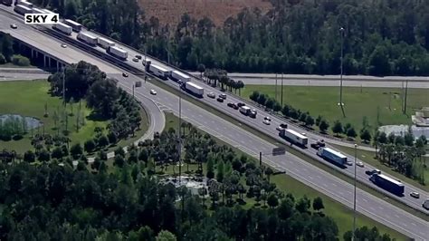 I 95 Checkpoint Shuts Down At Florida Georgia Border After Traffic