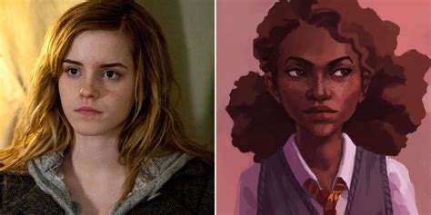 why did everyone assume hermione granger was white in the