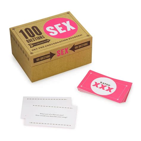 100 Questions About Sex Sexy Stocking Stuffer Ts