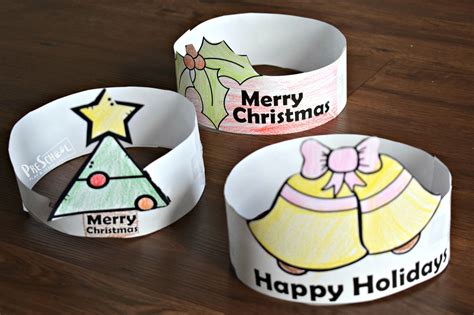 printable christmas hats printable world holiday