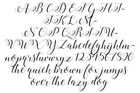 stylish calligraphy  mistis fonts thehungryjpegcom