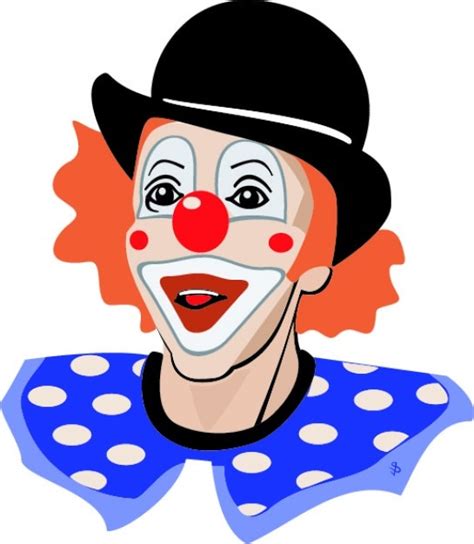 vector colorful clown happy icon vector