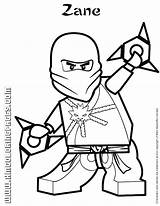 Ninjago Coloring Jay Pages Lego Getcolorings sketch template