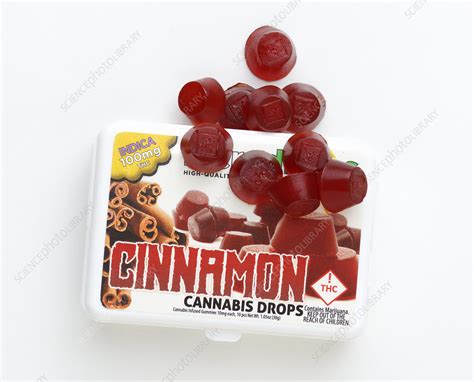 cannabis gummies stock image  science photo library