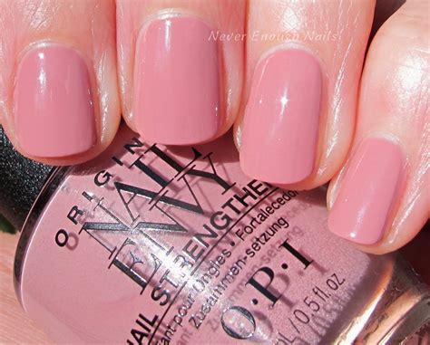nails opi nail envy strength color swatches