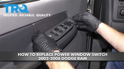 replace power window switch   dodge ram  auto