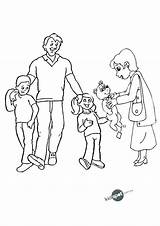 Family Coloring Pages Drawing Kids Nuclear Happy Colouring Colour Preschool Bear Color Clipart Families Printable Getdrawings Getcolorings Library Print Popular sketch template