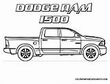Truck Ram Dodge Coloring Pages Trucks Clipart Ford Kids Pickup Printable Color Sketch Sheet Clip Drawing 1500 2500 Colouring Monster sketch template