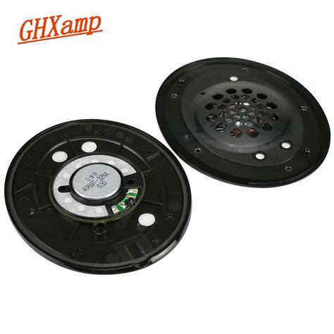 ghxamp original mm headphone speaker unit  cap oval headset
