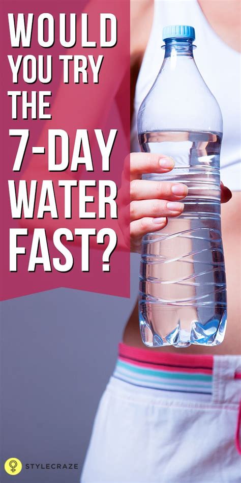 water fasting   water fast benefits  dangers