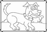 Cute Coloring Dog Pages Bananas Dogs Books Meal Visit sketch template