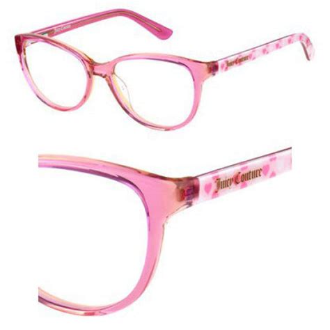 Juicy Couture Jc Ju927 Eyeglasses 03dv Crystal Pink