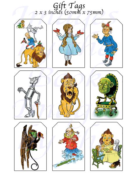 wizard  oz printables