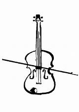 Violin Coloring Cello Drawing Edupics Getdrawings Large sketch template