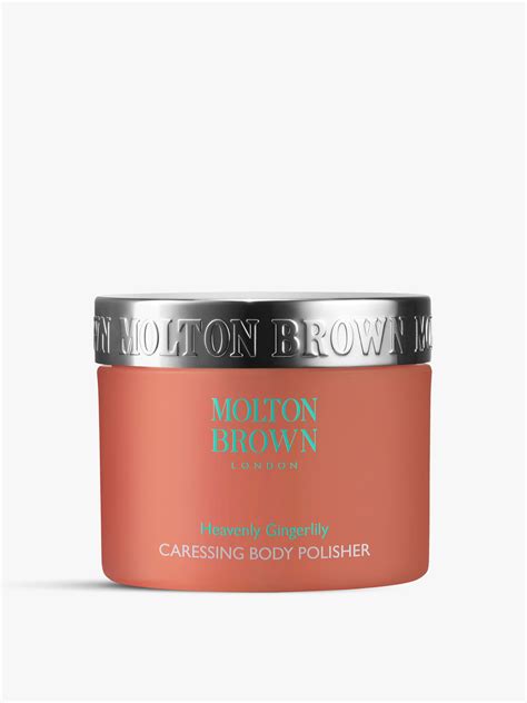 molton brown heavenly gingerlily caressing body polisher scrubs