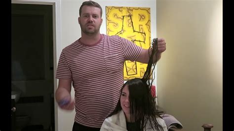 Bf Gives Gf Haircut And She Hates It Youtube