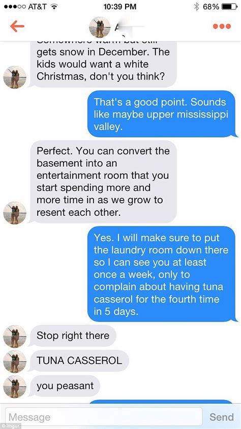 tinder couple maps out a miserable relationship in just 20 texts daily mail online