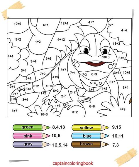 coloring page color  number  coloring pages math coloring