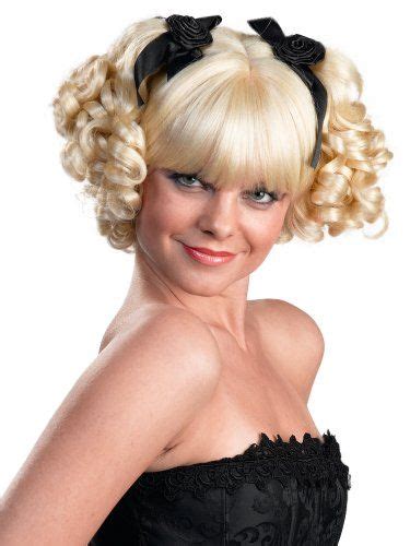 Enigma Wigs Women S P Ringlet Blonde One Size Best Halloween Costumes