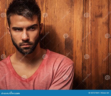 attractive men indoor stock image image  fashion