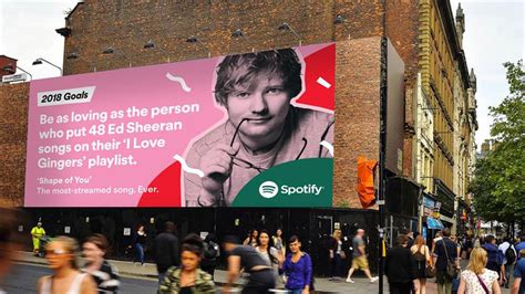 witty spotify ads use our odd listening habits as 2018 goals creative bloq