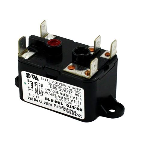 white rodgers  volt coil voltage spdt rbm type relay    home depot