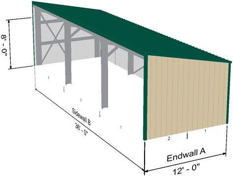 small pole barn shed plans